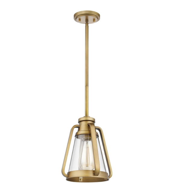 SATCO - Everett 1 Light 7" Mini Pendant