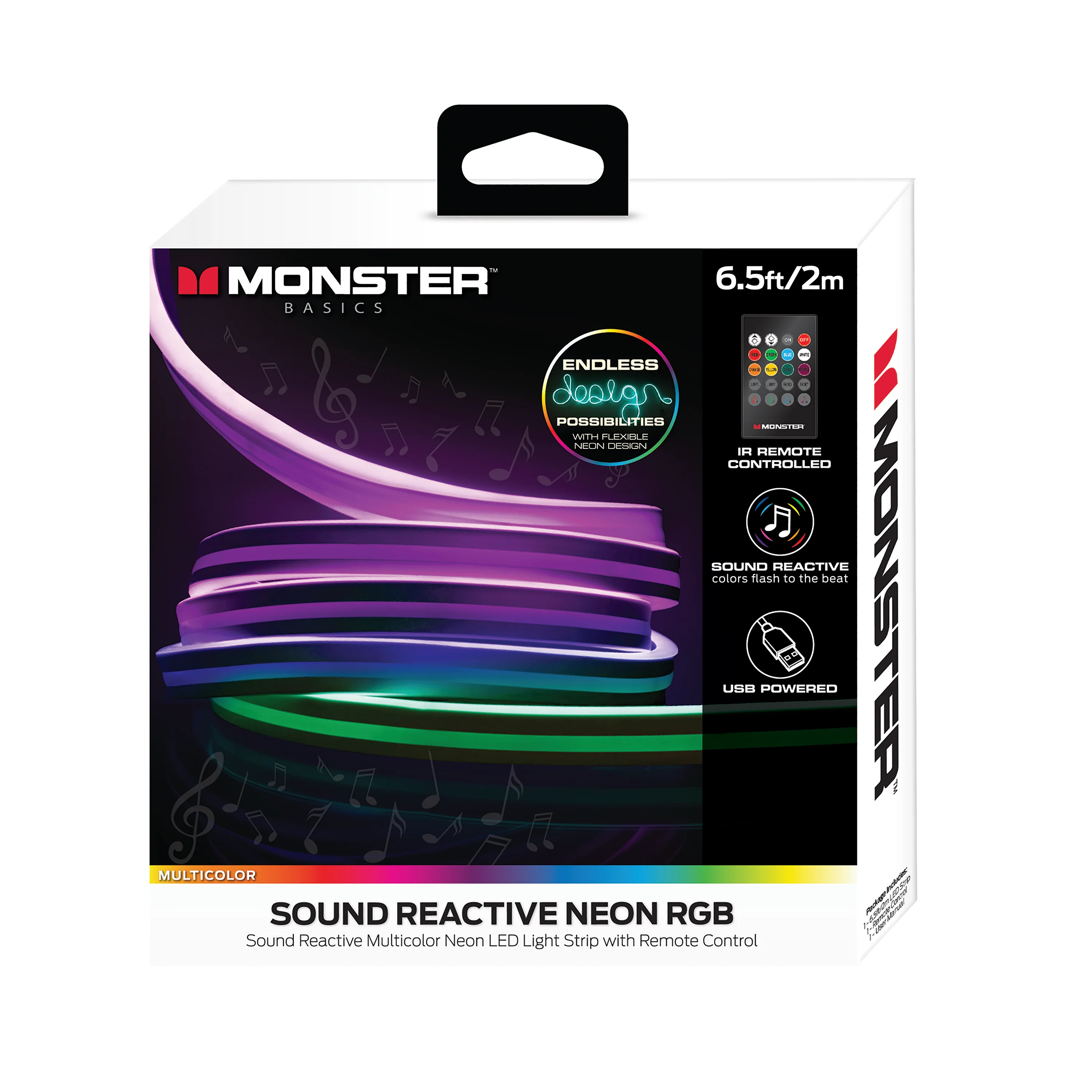 Monster - Multicolor Sound Reactive NEON Strip light