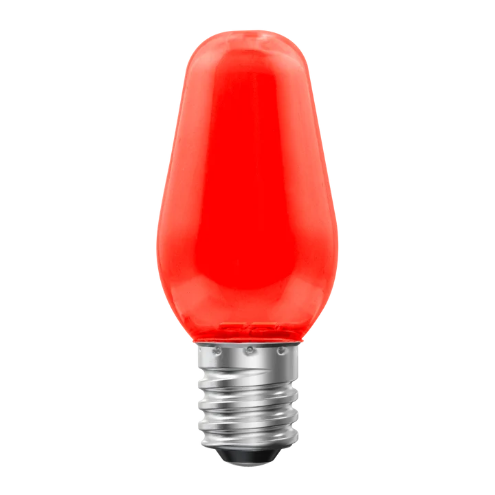 Luxrite - C7 Colored Filament Series LED Bulb E12 - 0.5W