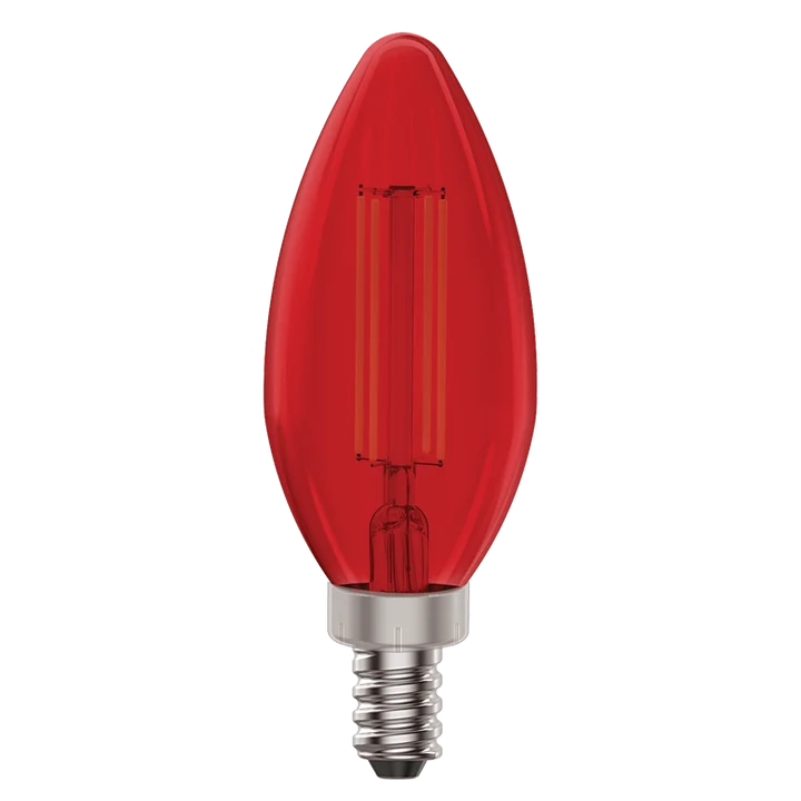 Luxrite - CTC Candle Colored Series Bulb E12 - 4.5W
