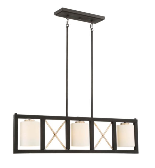 SATCO - Boxer 3 Light Island Pendant