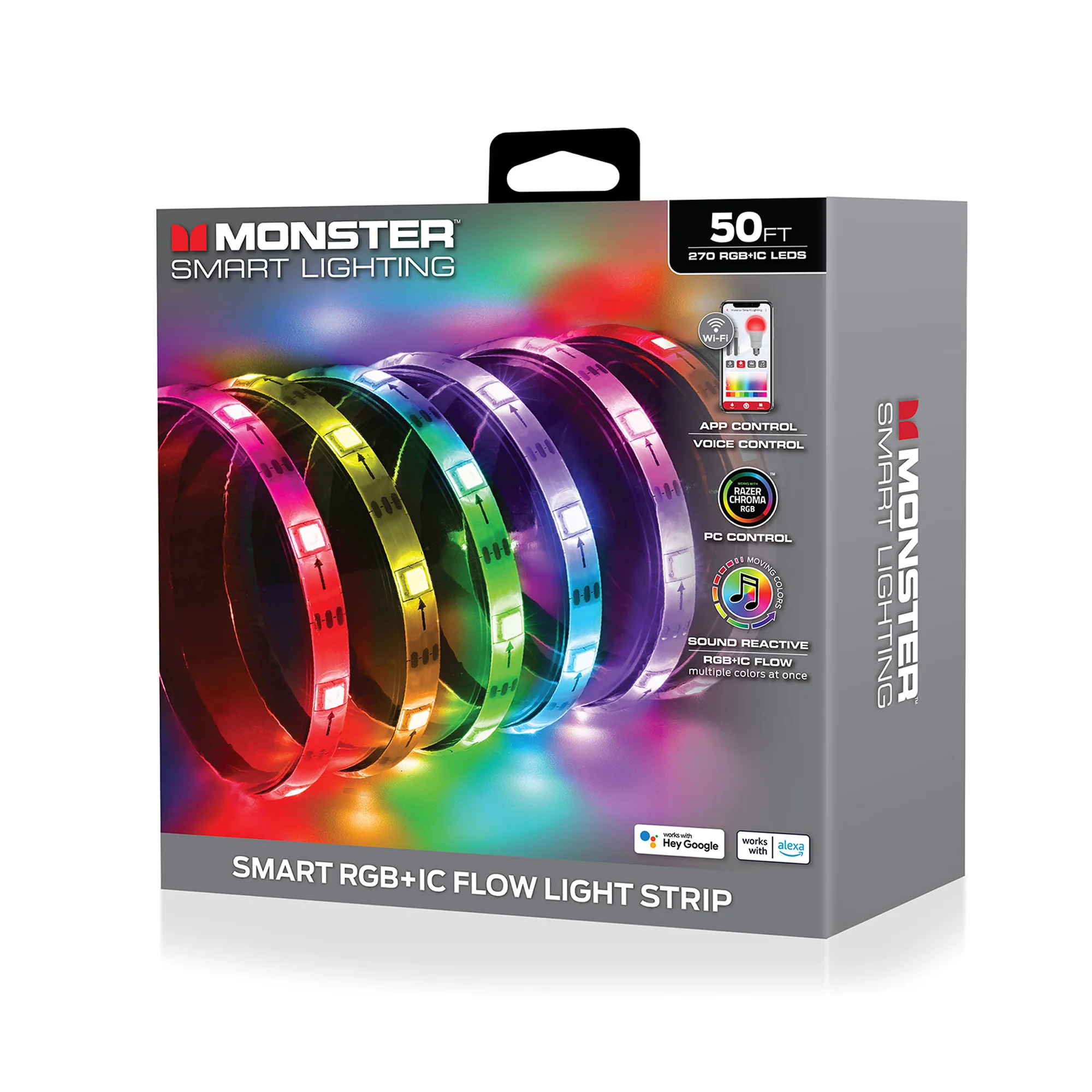 Monster - Smart RGB+IC Flow LED Strip Light