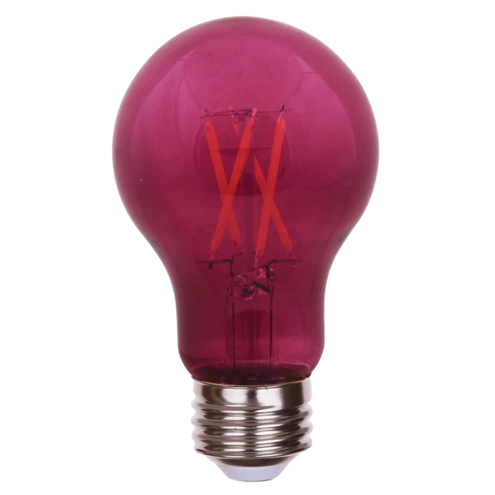 Luxrite - A19 Colored Filament Series Bulb E26