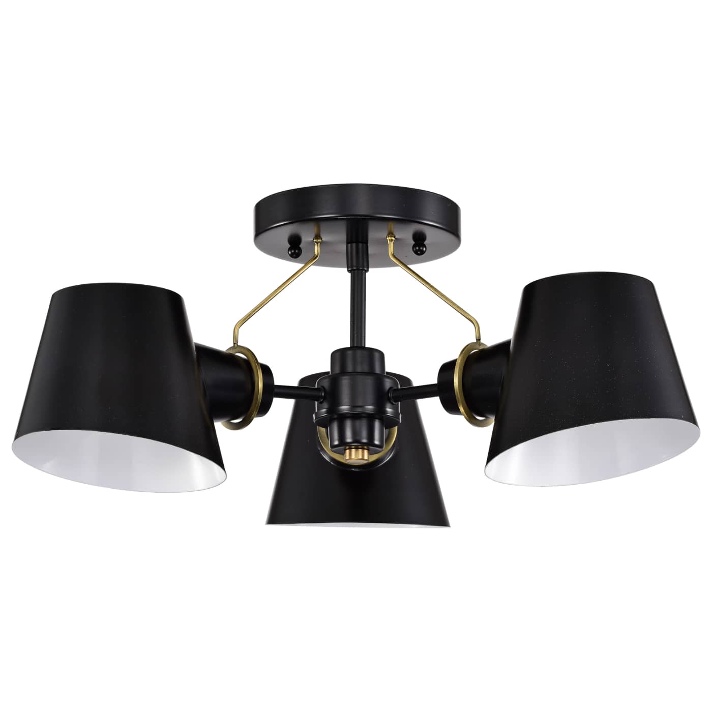 SATCO - Baxter 3 light Semi Flush Light