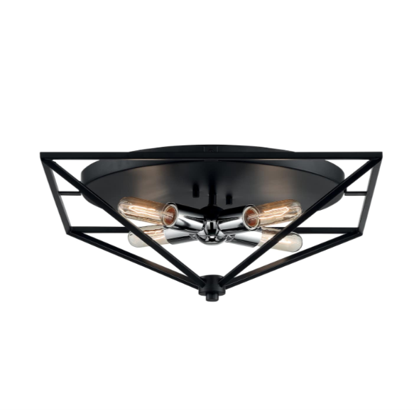 SATCO - Legend 4 Light Small Flush Mount