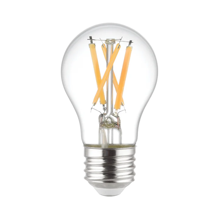 Luxrite - A15 Clear Glass Filament LED Light Bulb E26 - 8.5W