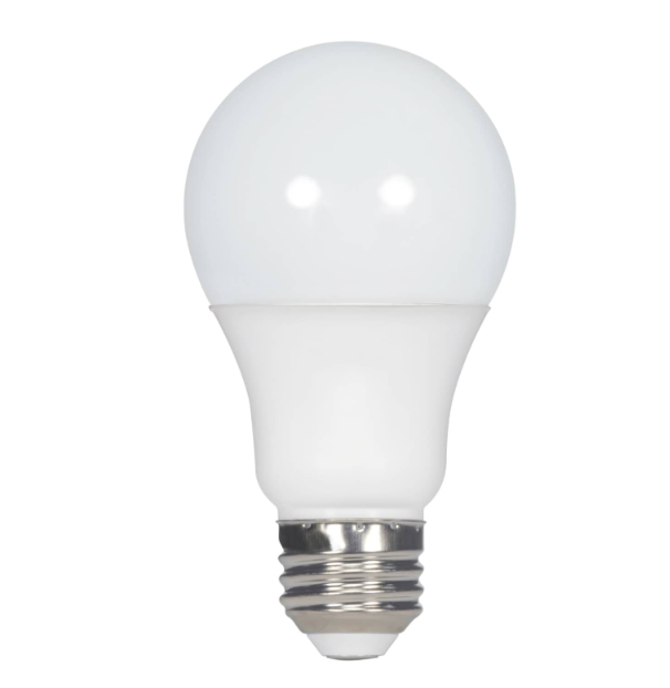 SATCO - A19 LED Bulb AC/DC Low Voltage - E26 Base
