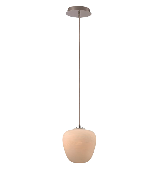 TGL - Single Drop Frosted Bucket Mini Pendant Light